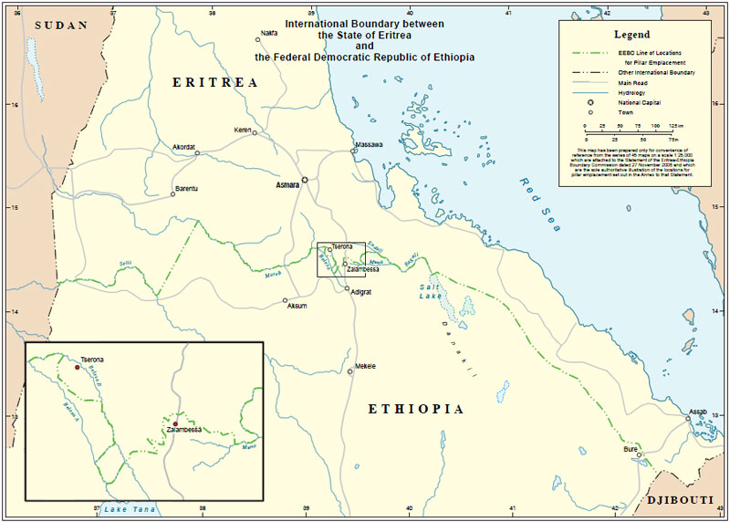 الأزمة الحدودية بين ارتريا وأثيوبيا مضي 12 سنة على قرار مفوضية ترسيم الحدود  (ابريل 2002 ـ ابريل 2014)