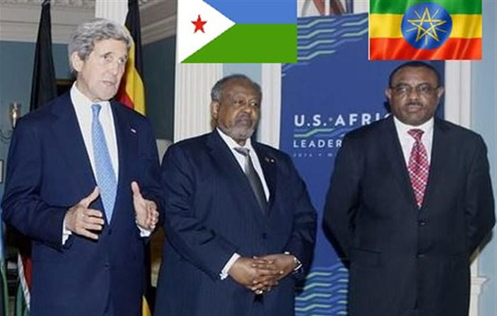 جيبوتي وأثيوبيا وامريكا وسياسة العداء ضد ارتريا